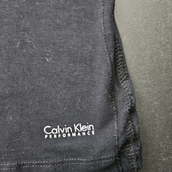 NWOT - Calvin Klein Performance Black Tee Jersey - Size L - Picture 4 of 4